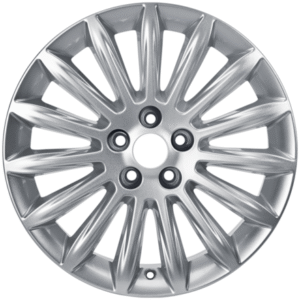 Platišča iz lahke zlitine 17" s 15 kraki, srebrn